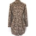VENUS Fitted Leopard Coat size 10