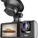 Dash Cam, Black Box Traffic Recorder, 3 Way Dash Camera Super HD 1296p with Mobi