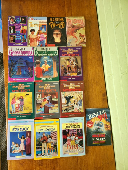 Lot of 14 Vintage 1990s Apple Books Babysitter’s Club Goosebumps & Young Reader