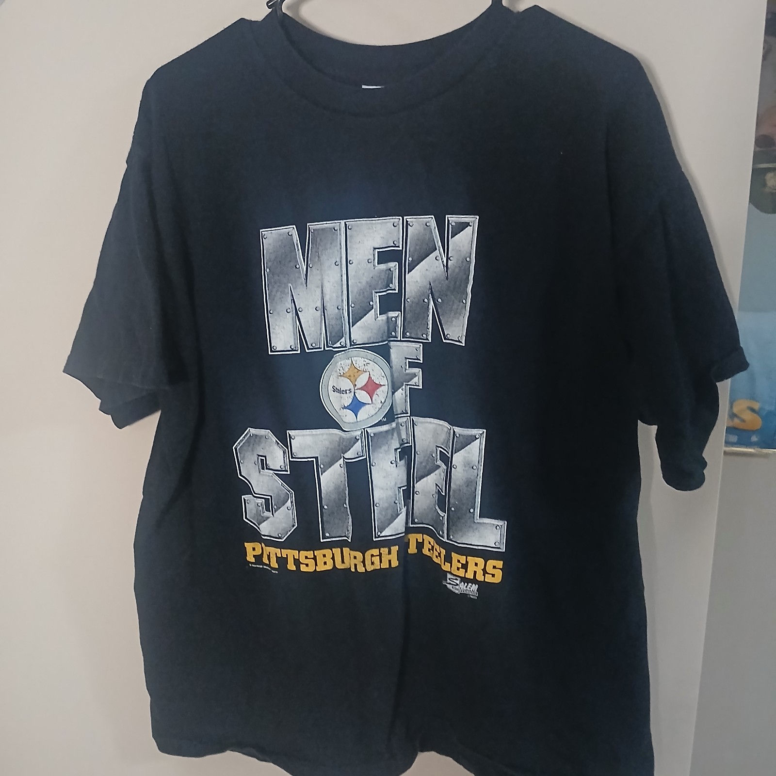 Vintage Salem sports pittsburgh steelers men of steelers tshirt
