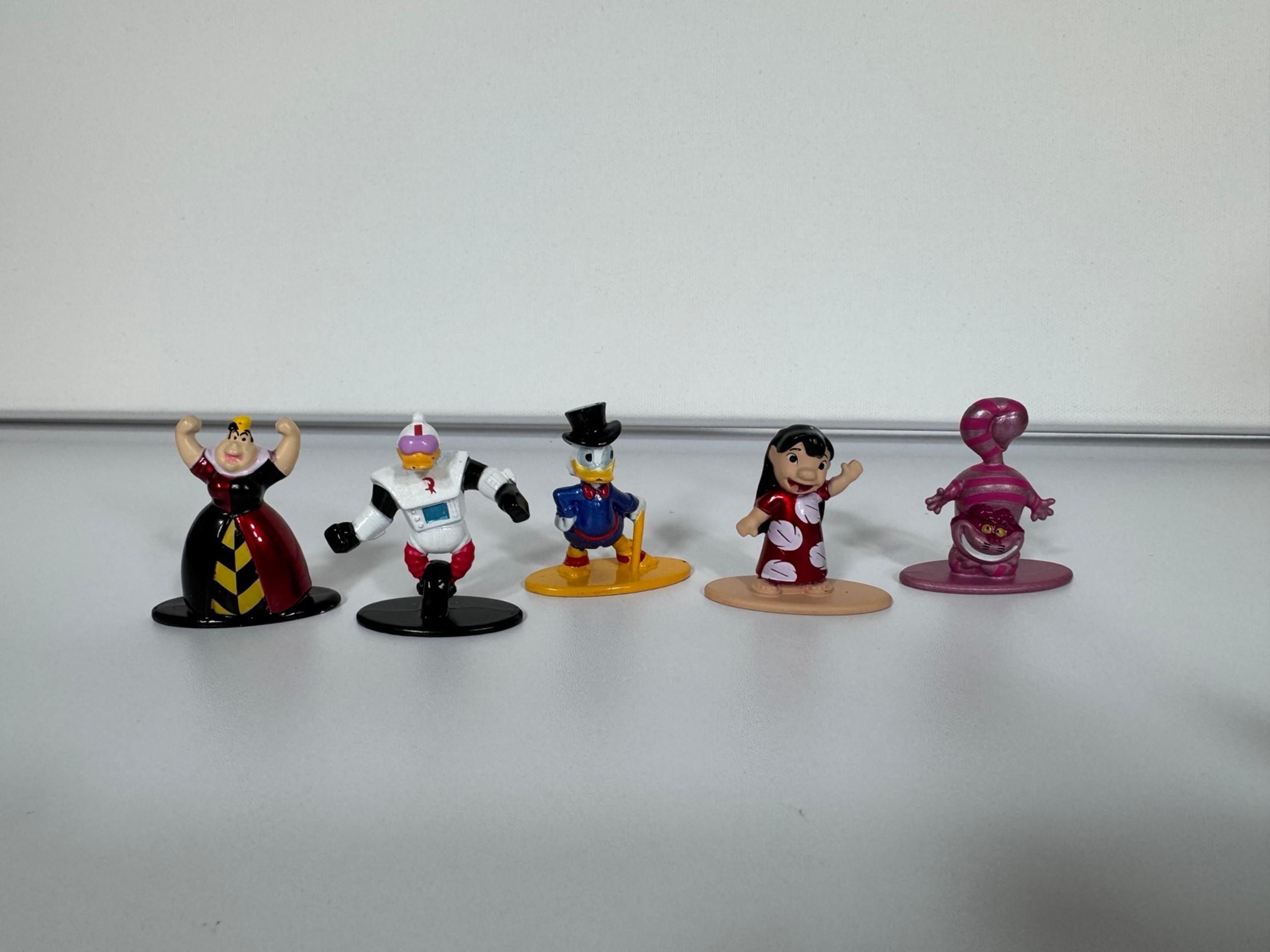 Disney Afternoon Metal Diecast Mini Figure Lot of 5 – Assorted Characters