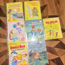 Vintage Little Golden Books Lot of 7