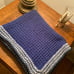 Crochet Baby Blanket with Beanie