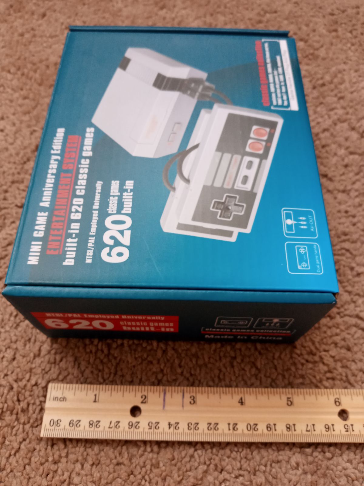 Retro Game Nintendo Anniversary Edition 620 Games Nintendo NES Classic Edition Remake W/ Built-in 620