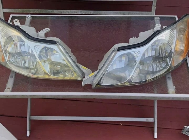 Headlight Assembly Set For 2000s Toyota Avalon Left Right Halogen With Bulb OEM