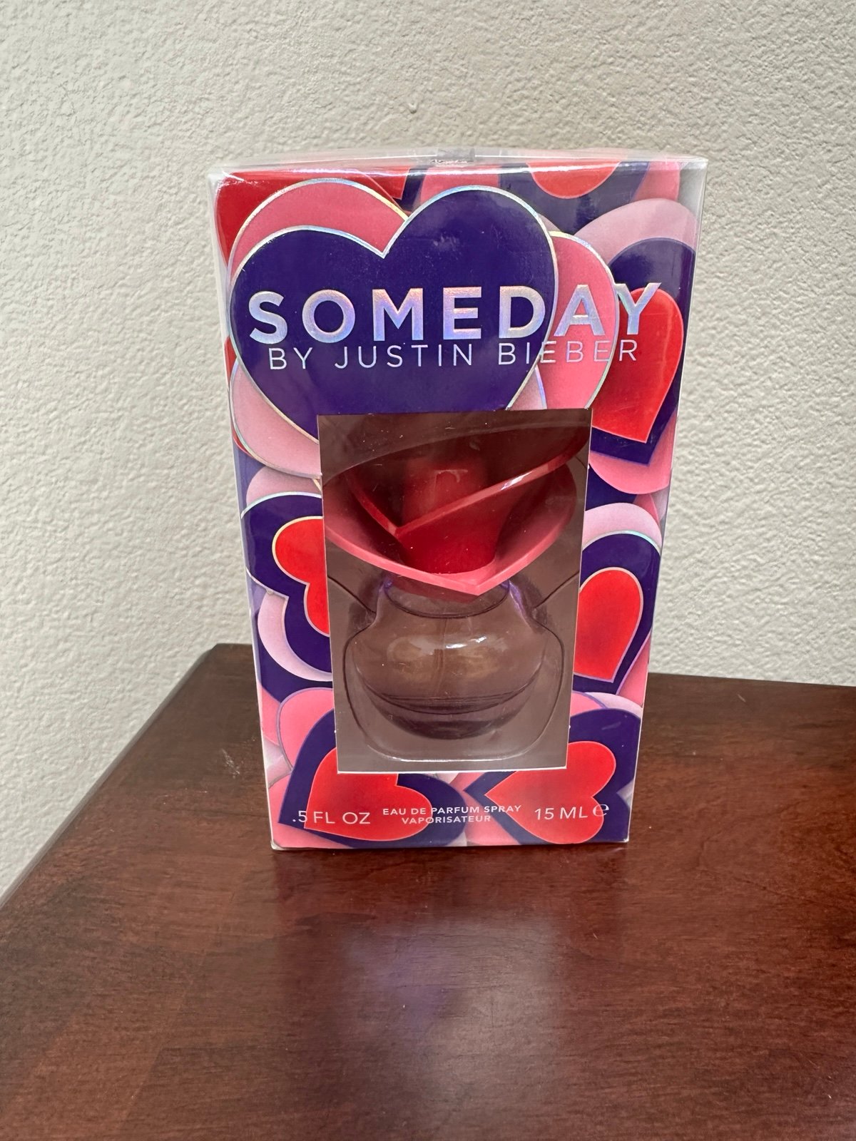 Justin Bieber SOMEDAY women Perfume edp spray 0.5 fl oz 15 ml