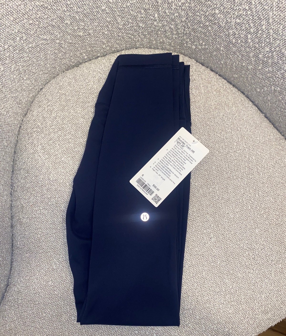 Lululemon Wunder Train HR tight 28” -NWT SIZE 6