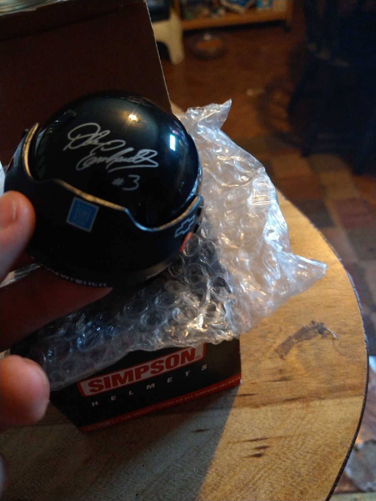 dale earnhart model helmet