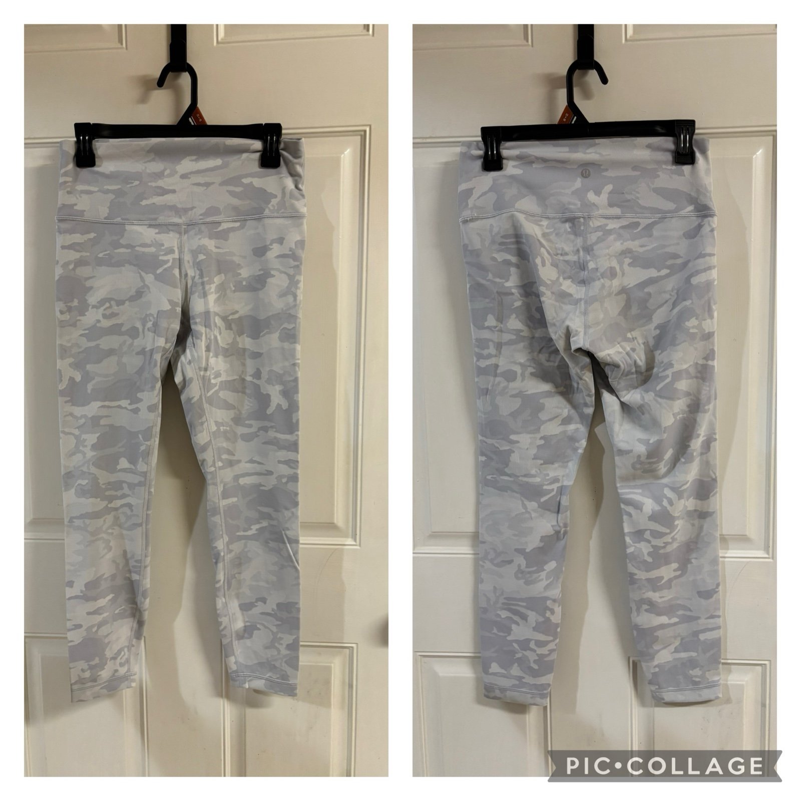10 Lululemon Incognito Camo Jacquard Alpine White Starlight Wunder Under legging