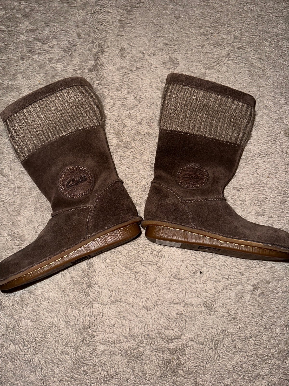 NWT Clarks Toddler Winter Boots Sz 7