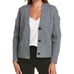 Vince Interlocking Cable Cardigan