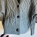Vince Interlocking Cable Cardigan