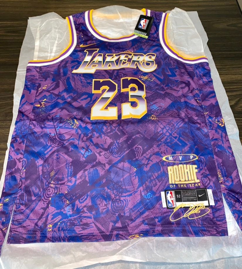 Los Angeles Lakers LeBron James #23 Nike