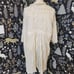 Anthropologie Knotted & Knitted Crinkled Shimmer Cardigan Beige Large