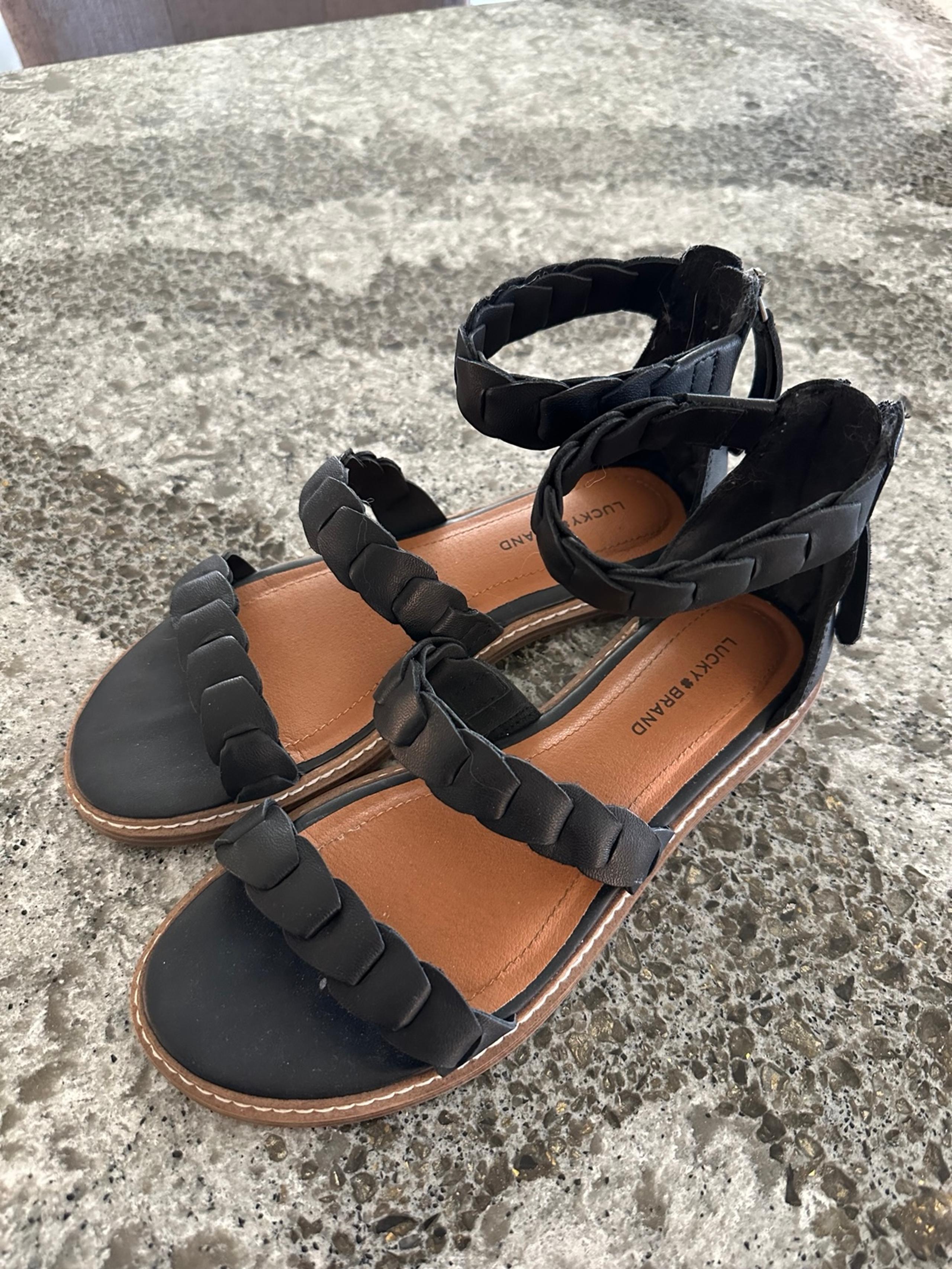 Lucky Brand Black Sandals