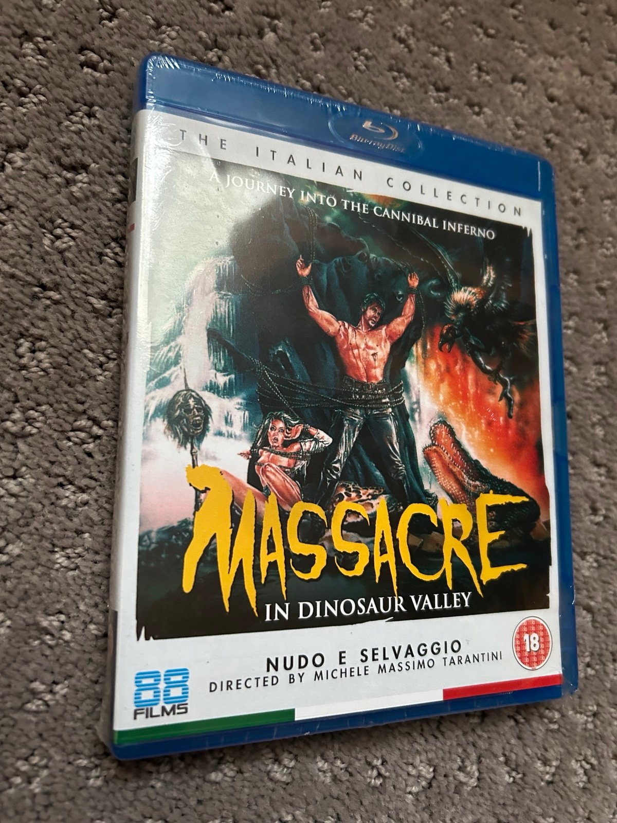 The massacre in dinosaur valley Blu-ray 88 films the Italian collection OOP