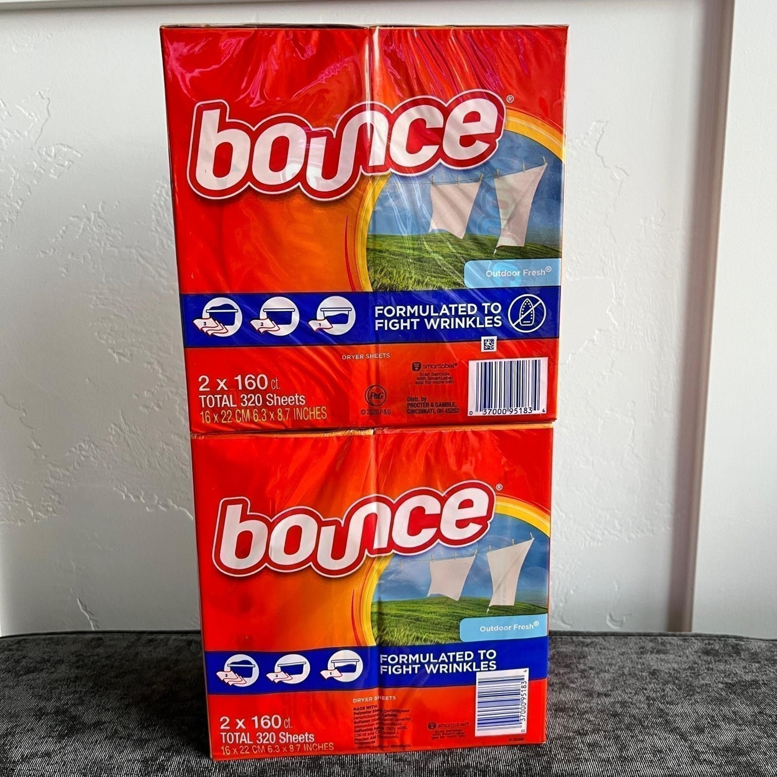 NIB Bounce Dryer Sheet Bundle (640 sheets total)