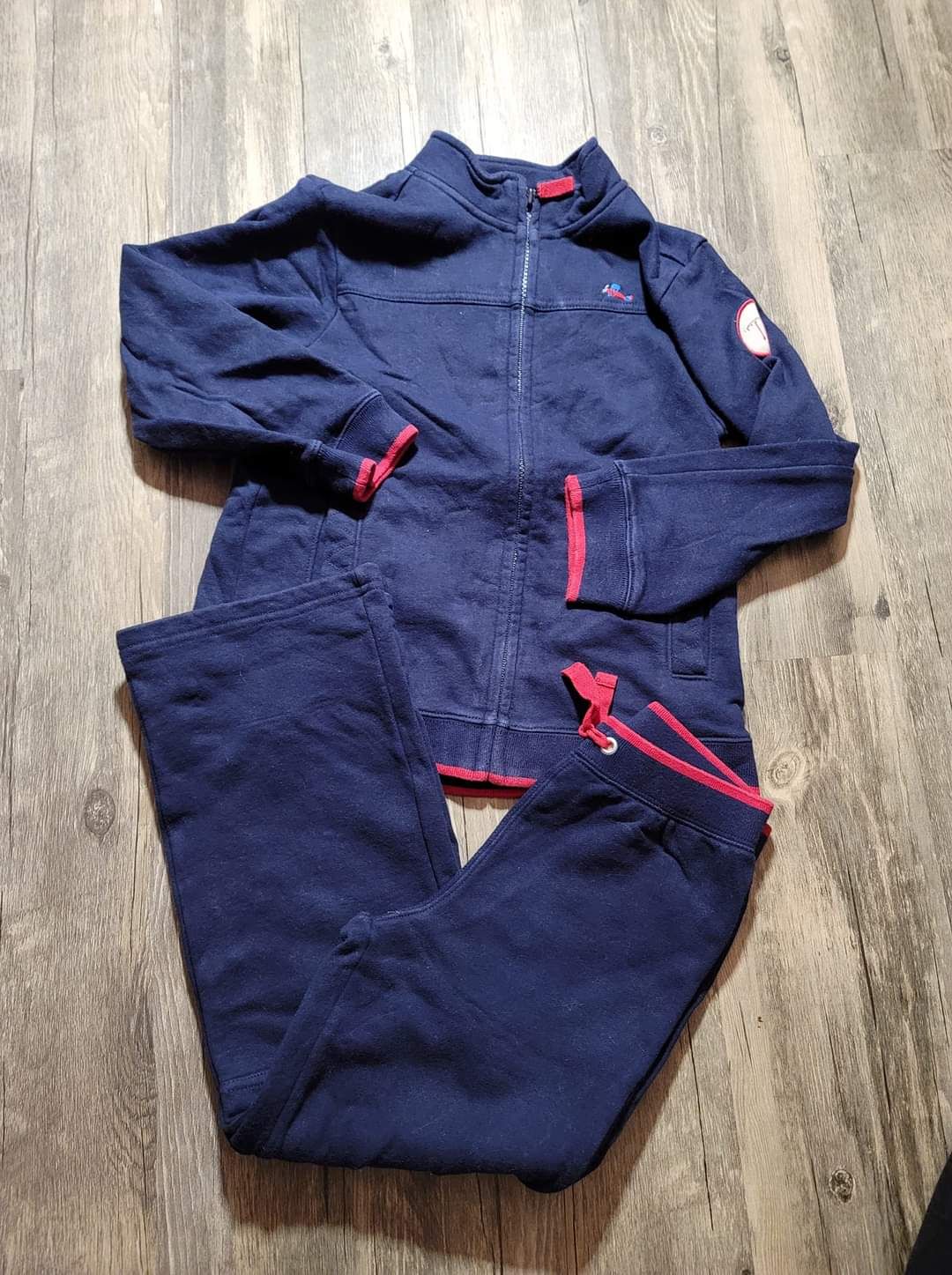 Janie and jack boy airplane jogger set