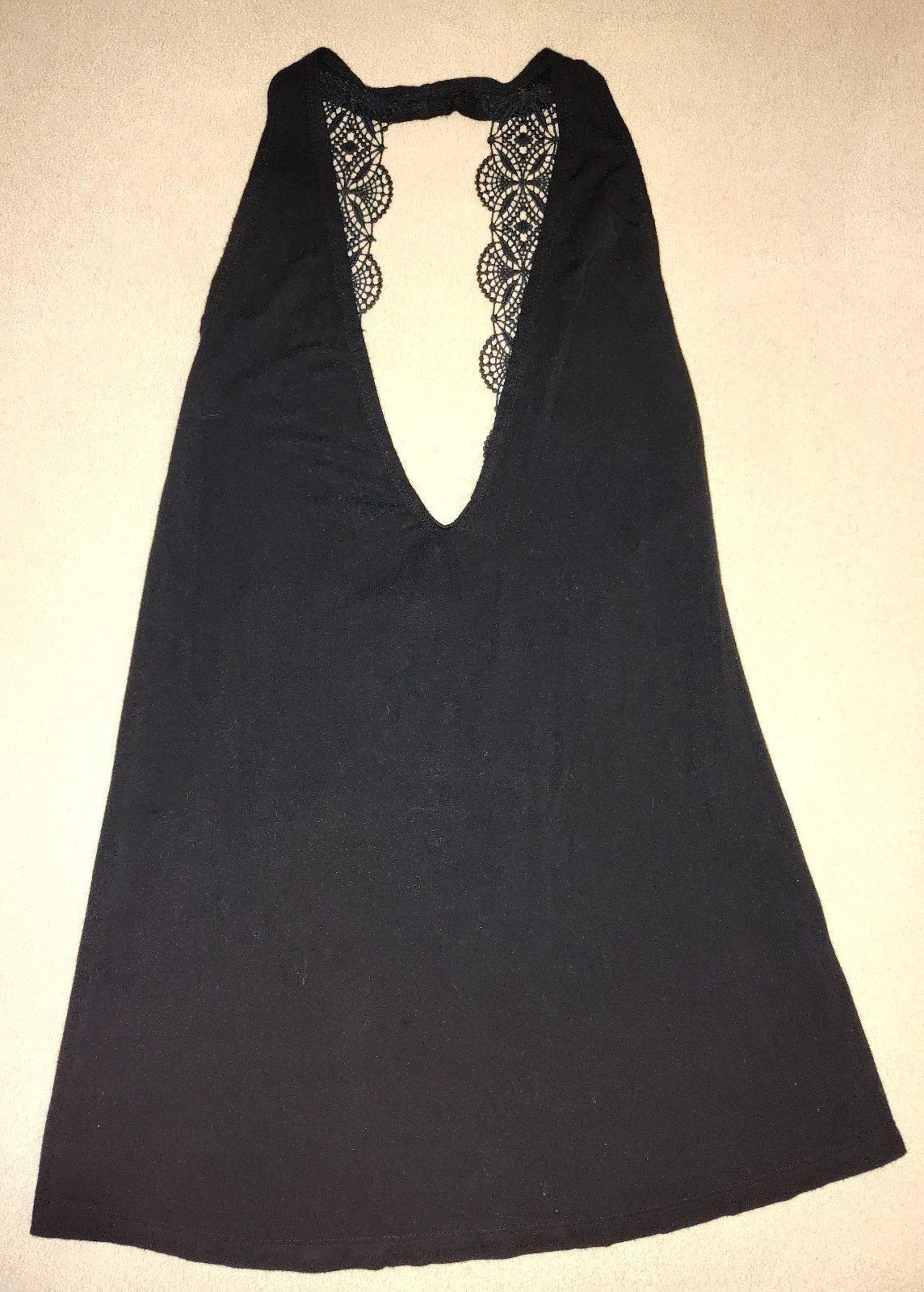 Women's Black Halter top