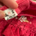 Vintage Disney Minnie and Daisy Pink corduroy dress size 18-24 months