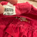 Vintage Disney Minnie and Daisy Pink corduroy dress size 18-24 months