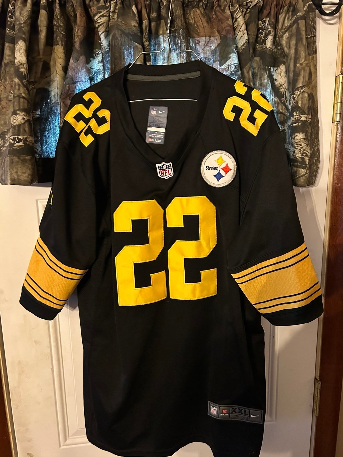 Pittsburgh Steelers #22 Najee Harris color rush jersey