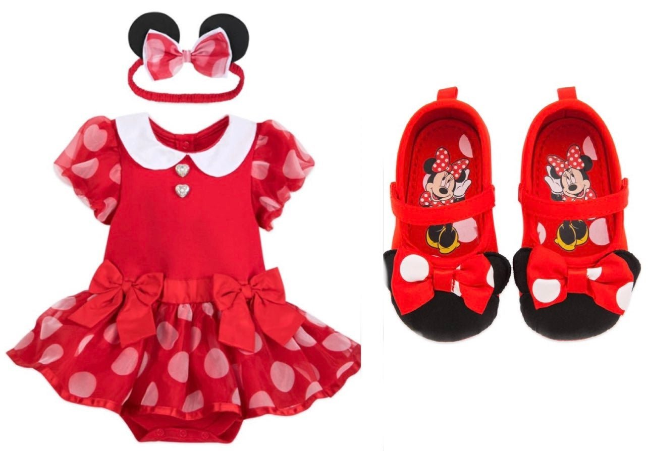 minnie mouse baby outfit disney store