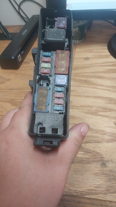 09-13 INFINITI G37 AWD SEDAN UNDER HOOD SIDE RELAY FUSE BOX FUSEBOX OEM