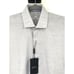 Bertigo Sunny Gray Linen Short Sleeve Button Up Men's Shirt Size Small