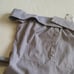 NWT Intermix white gray stripe off shoulder asymmetrical dress L