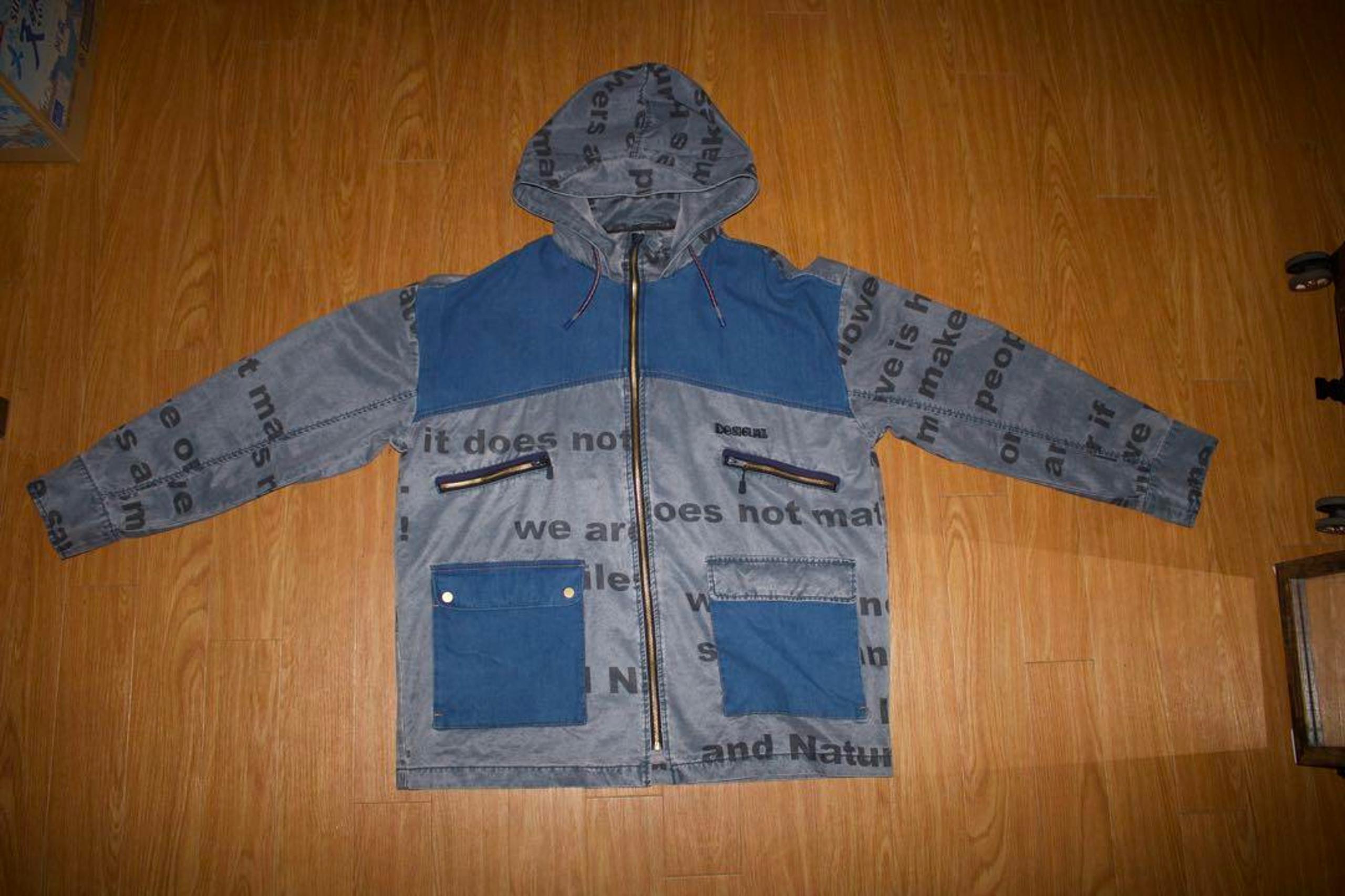 Hybrid Denim Jacket (Blue) - Desigual