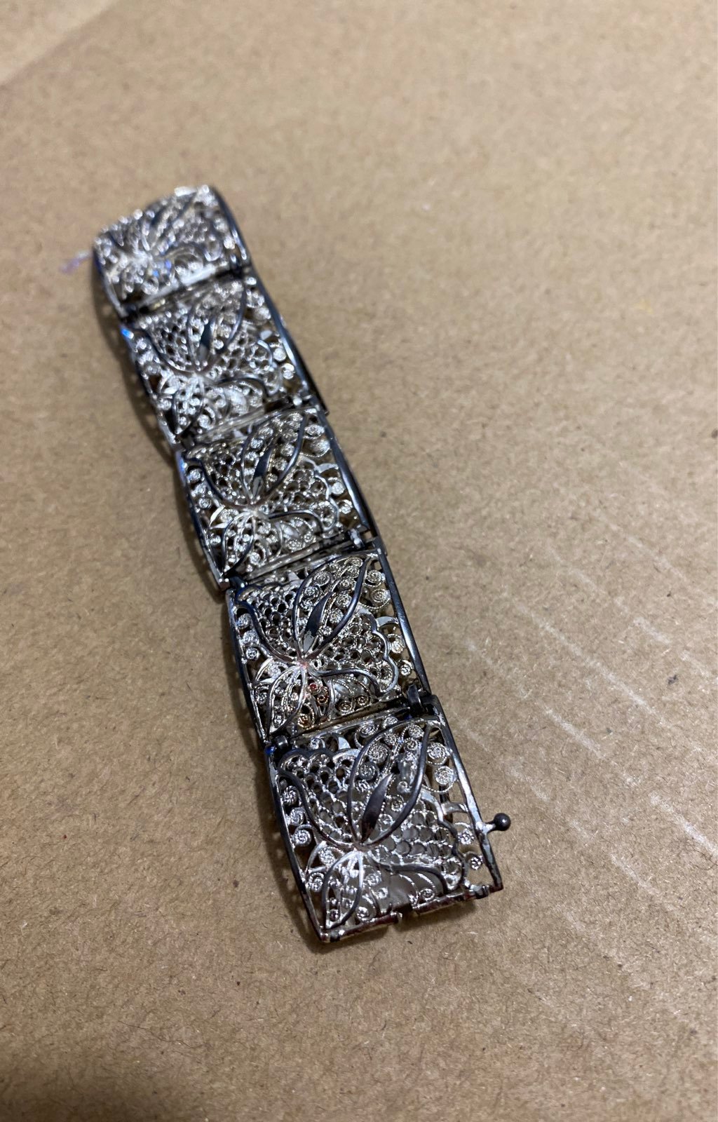 Vintage silver braclete silver germany