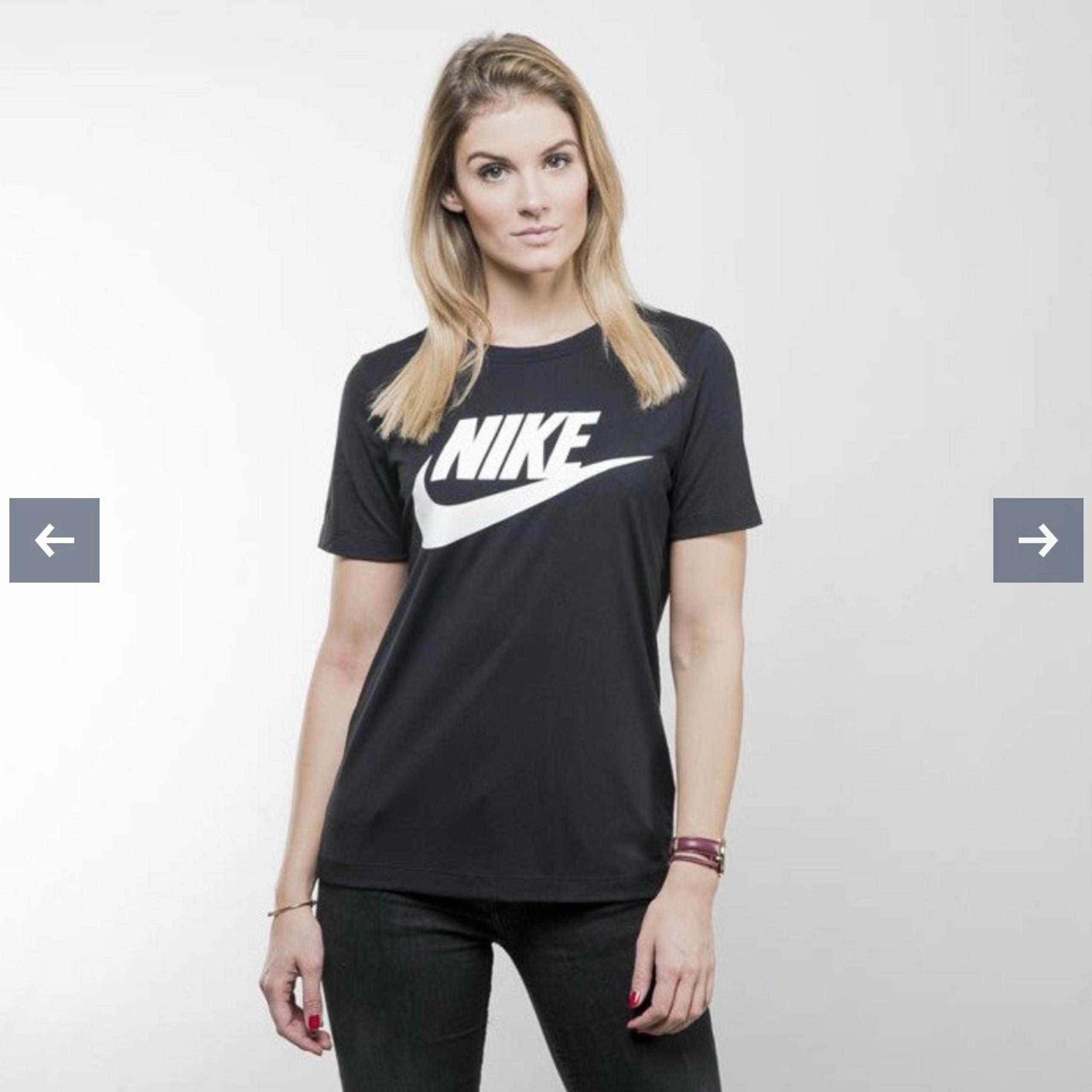Nike Sportswear Essentials Women's Logo T-Shirt Size S Black AT5464-010
