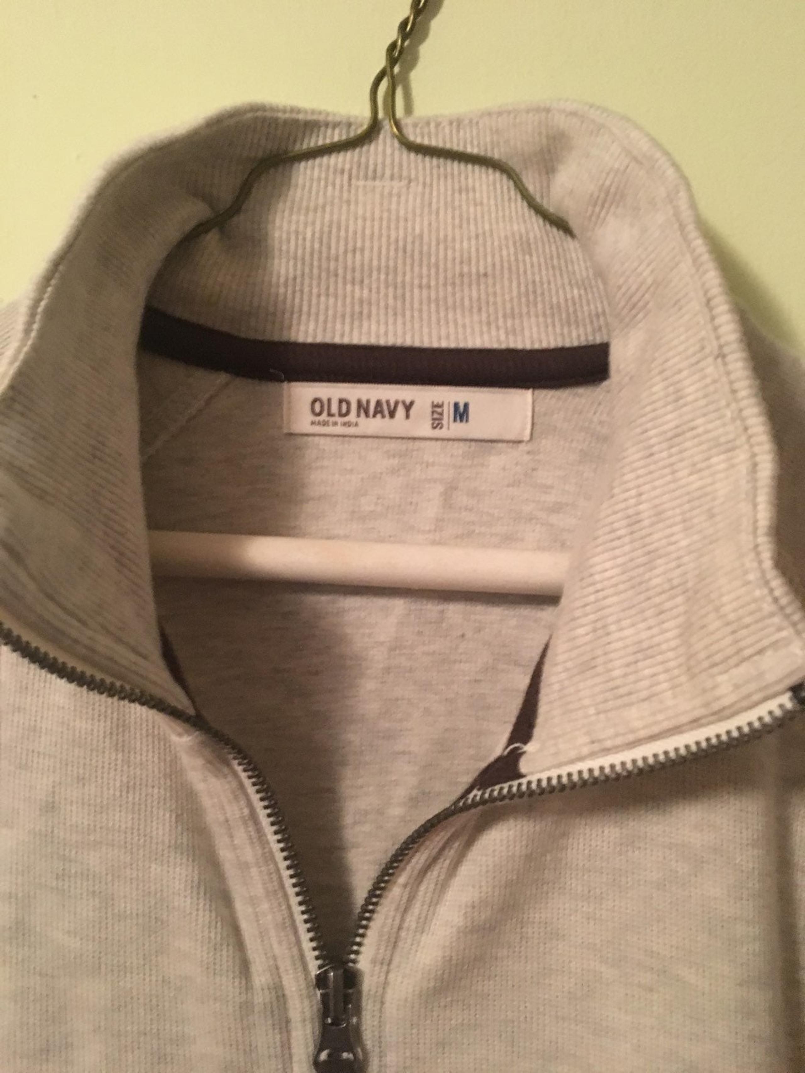 Men’s Zipper Front Sweater