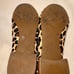 Jack Rogers Haircalf Leopard Loafers Gabrielle Tassels Flats Womens size 7.5M