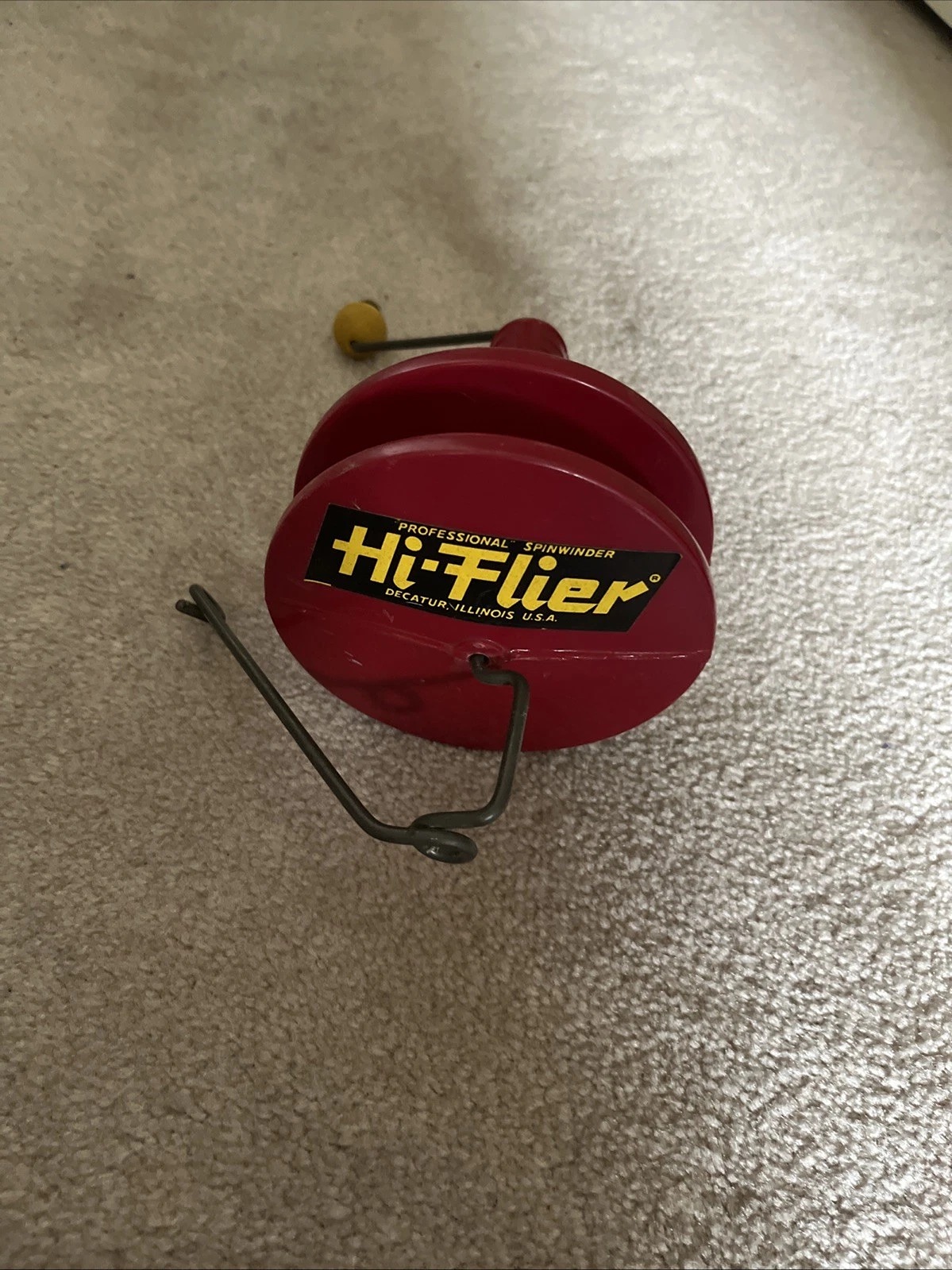 Vintage Hi-Flier Kite String Spinwinder Spin Winder Spool Kite Cord Reel