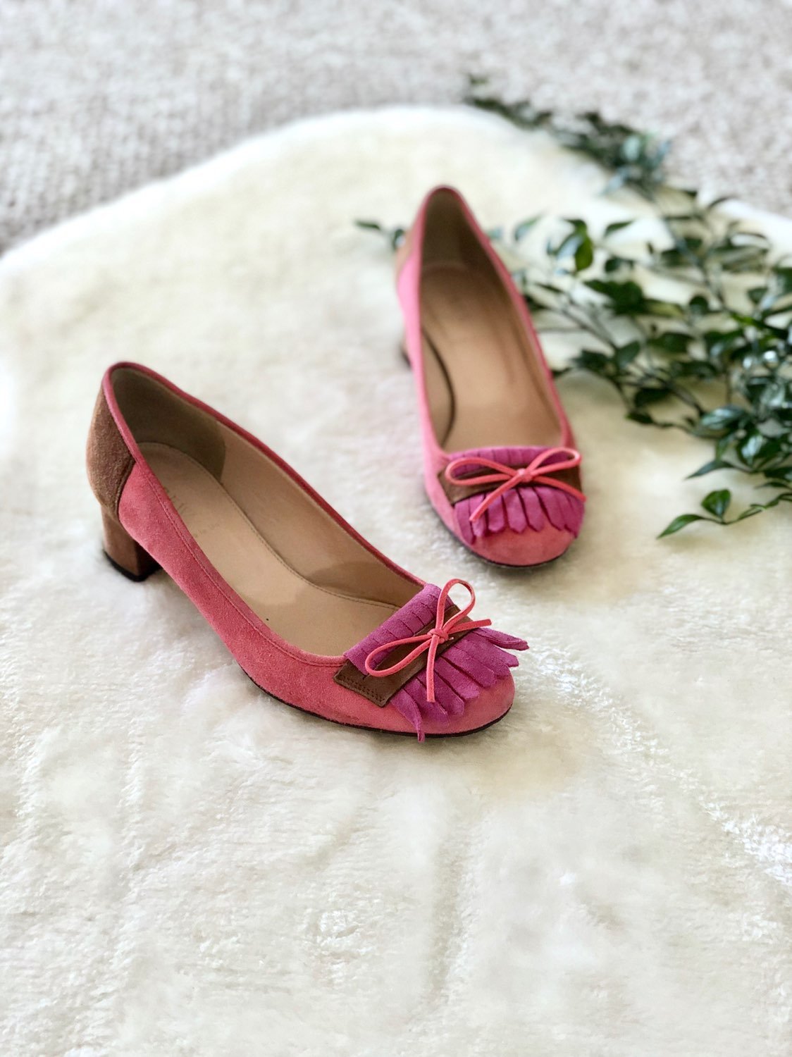 J. Crew Colorblock Heels