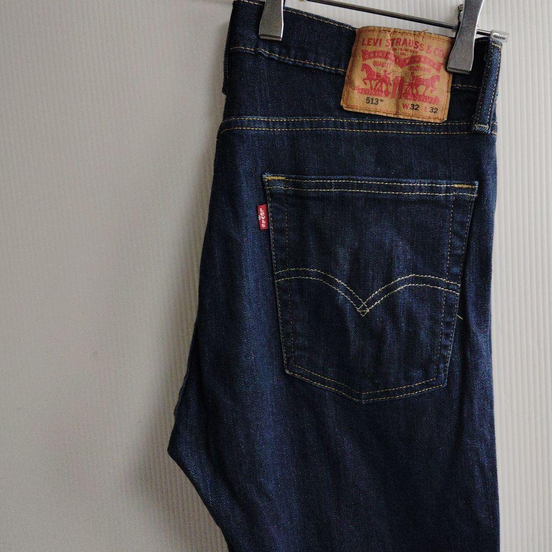Levi's 513 Slim Straight W32 L32 Jeans Denim Pants