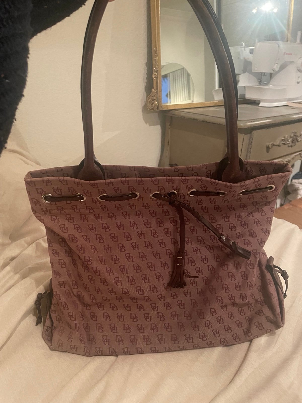 Vintage Dooney & Bourke Monogram Purse
