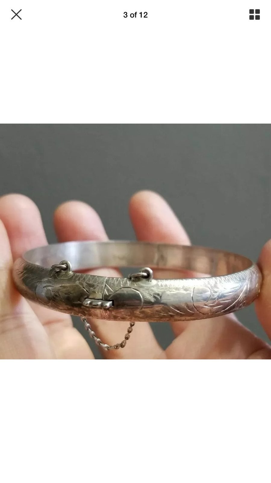 silver cuff bracelet