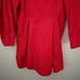 MAEVE x ANTHROPOLOGIE | Red Long-Sleeve Square-Neck Pleated Mini Dress | Size 1X