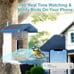 Smart Bird Feeder with Camera - BEESHOP 4K HD AI Identify 16000+ Birds House