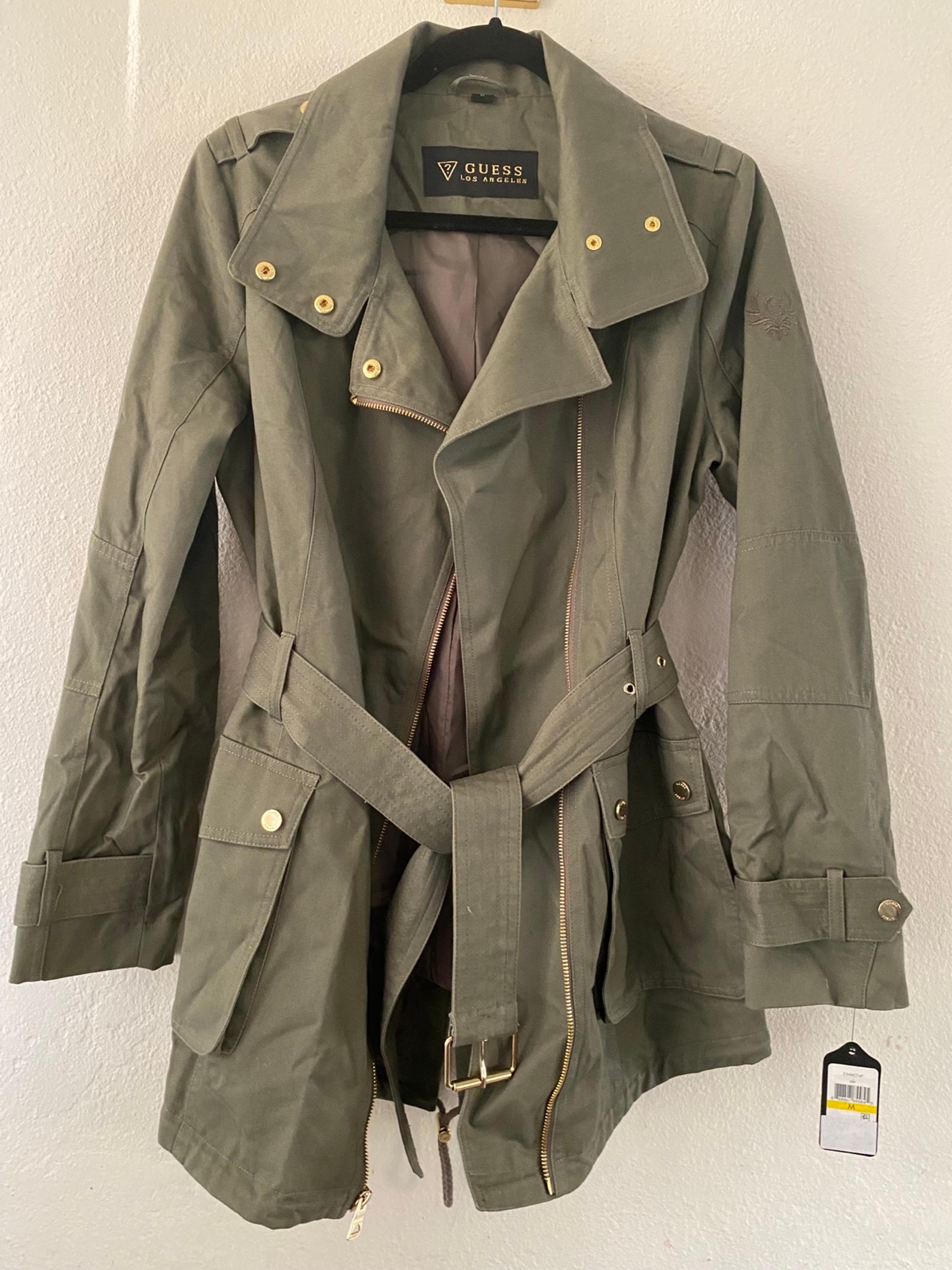 Women’s Guess Military Jacket NWT Medium