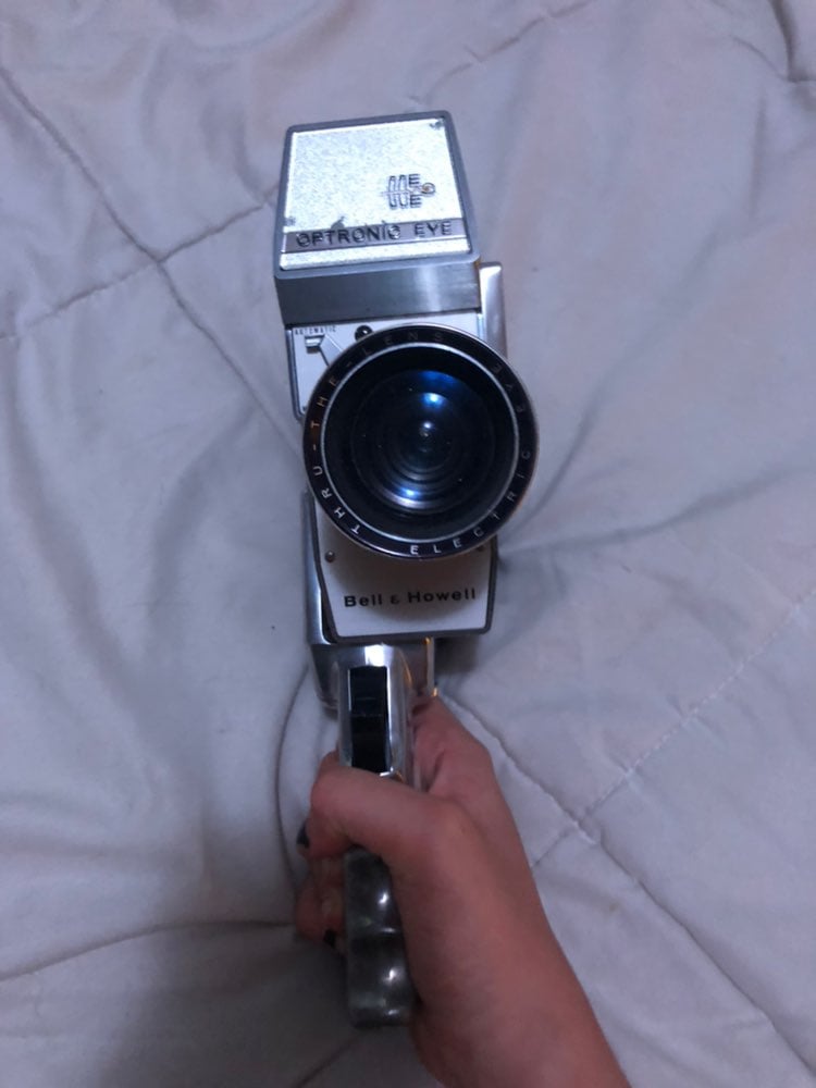 bell & howell super 8 vintage camera