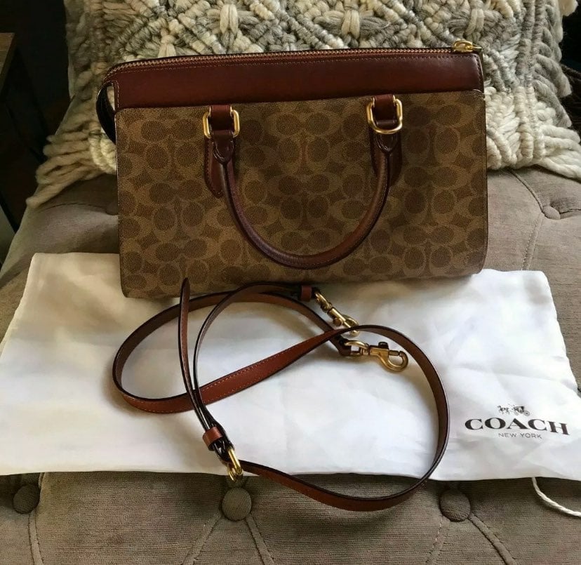 Coach bond satchel