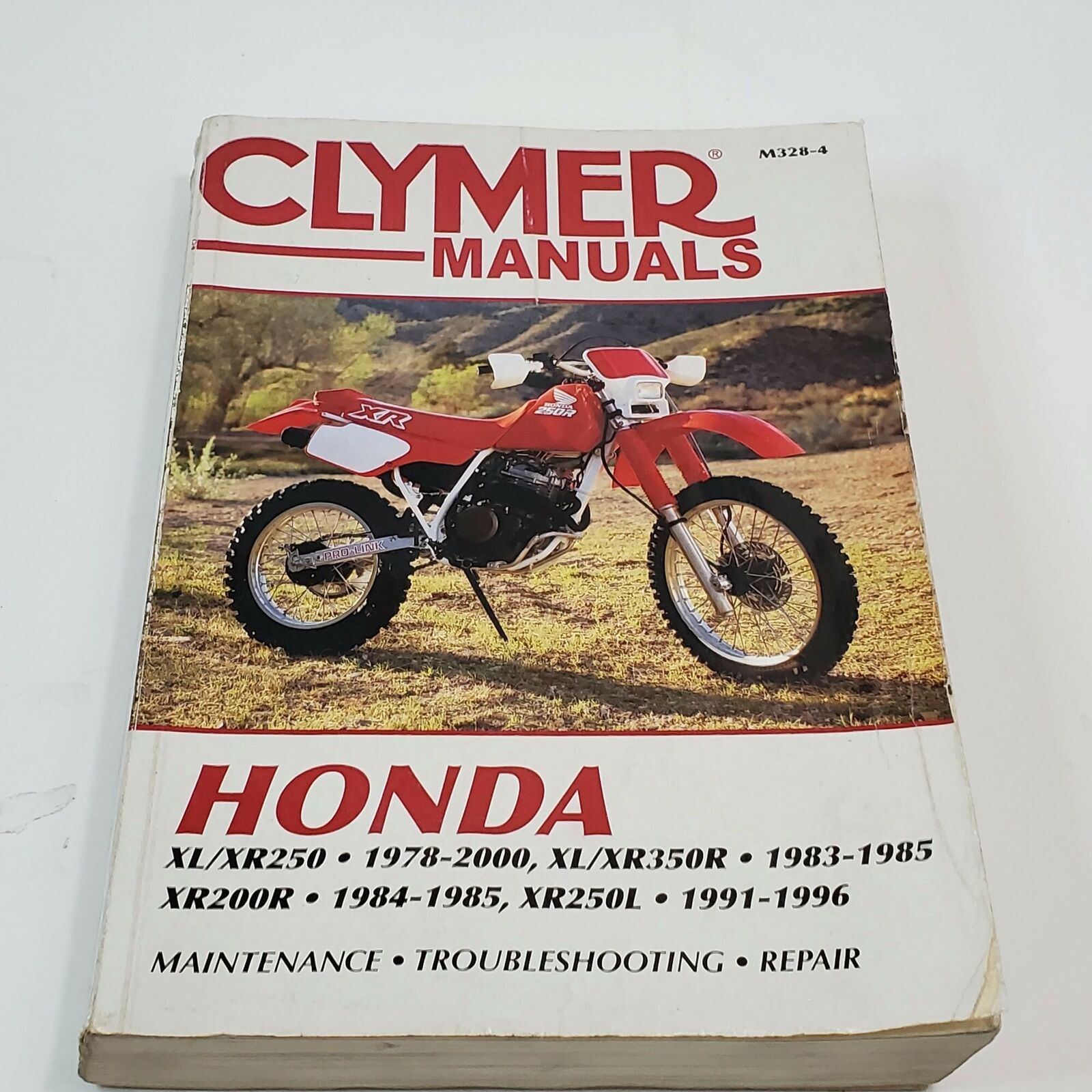 Clymer Manual Honda XL/XR1978-2000 XL/XR350R 1983-85 XR200R 1984-85 XR250L 1991-