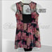 Torrid Multi Rose Floral Mesh Peplum Underwire Swimsuit Swim Dress 2X 18 20