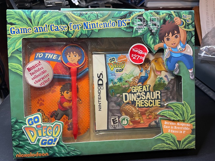 Go, Diego, Go Great Dinosaur Rescue game and case for Nintendo DS New