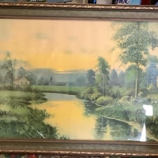 George Howell Gay signed painting