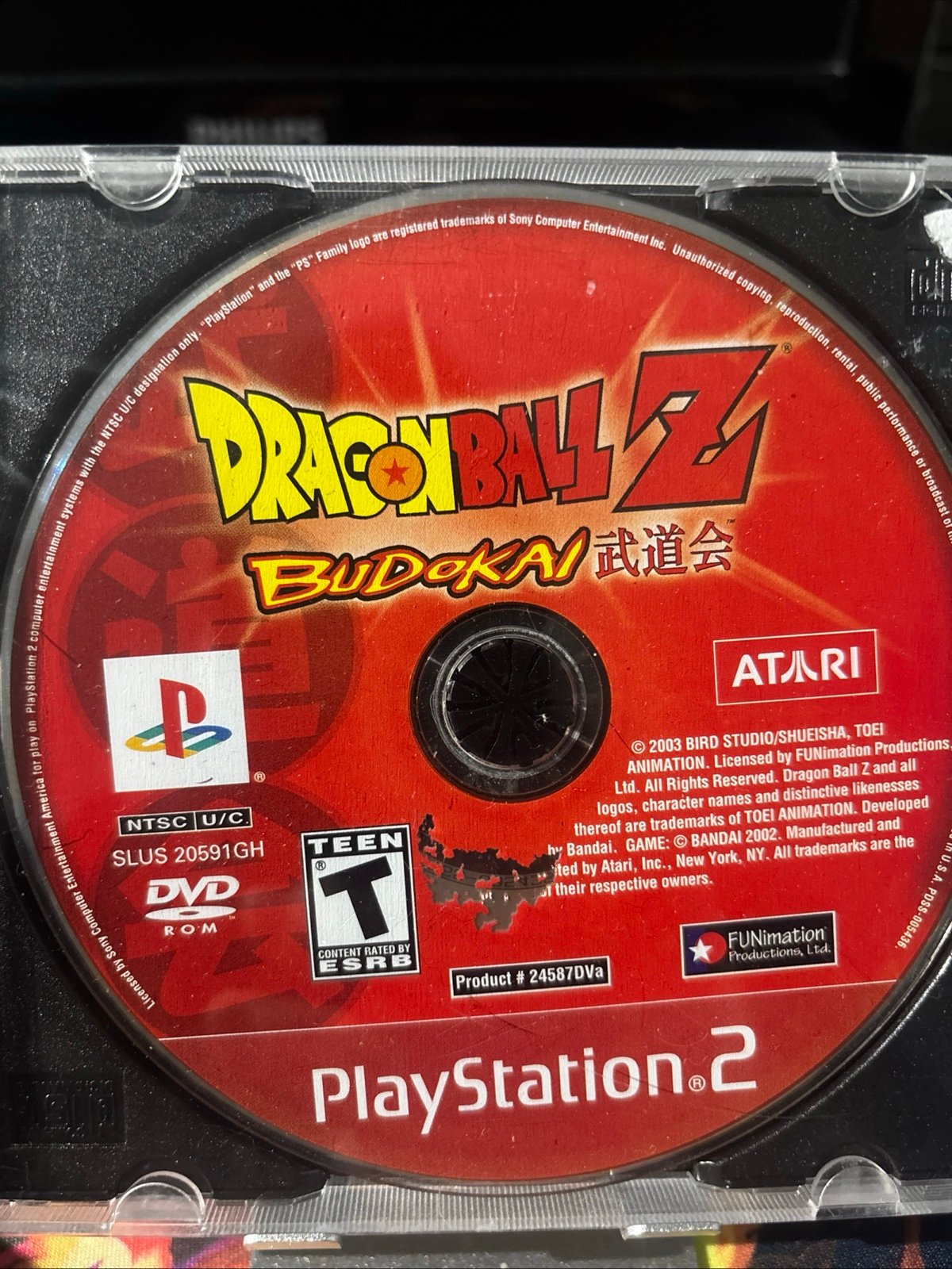 Dragonball z Budokai ps2